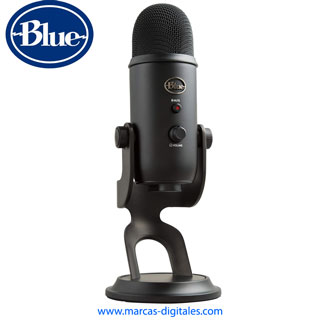 Blue Yeti USB Studio Microphone Blackout Black