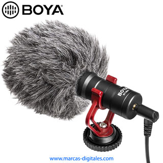 Boya BY-MM1 Microfono Unidireccional Cardioide para Camaras