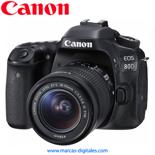 Canon EOS 80D con Lente 18-55mm STM IS Kit