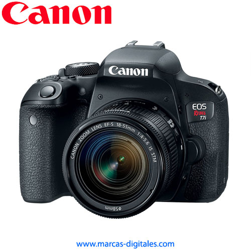 Canon Digital Rebel T7i 800D con Lente 18-55mm STM IS Kit