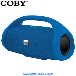 Coby PowerGrip XL Portable Bluetooth Speaker Blue
