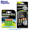 Duracell Rechargeable Battery Kit with 6 AA - 2 AAA and Charger