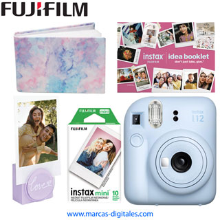 Fujifilm Instax Mini 12 Combo Azul Camara de Foto Instantanea