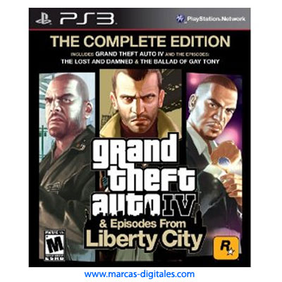 PS3 Grand Theft Auto IV Complete Edition