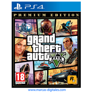 PS4 Grand Theft Auto V (GTA 5) Premium Edition
