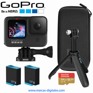 GoPro Hero9 Black Edition UHD 5K 30CPS 20MP Combo Especial