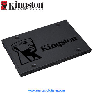 Kingston A400 480GB Disco SSD SATA Formato 2.5 para Laptops