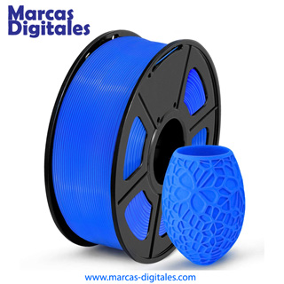 MDG PLA Filament 1.75mm Roll of 2.2 Pounds (1Kg) Blue