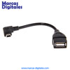 MDG Mini USB to Female USB OTG L Type Adapter