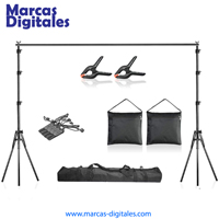 MDG Photography Backdrop Support Set 7x10 Feet Standard Class