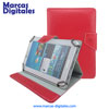 MDG Cover Universal para Tablet de 7 Pulgadas Color Rojo
