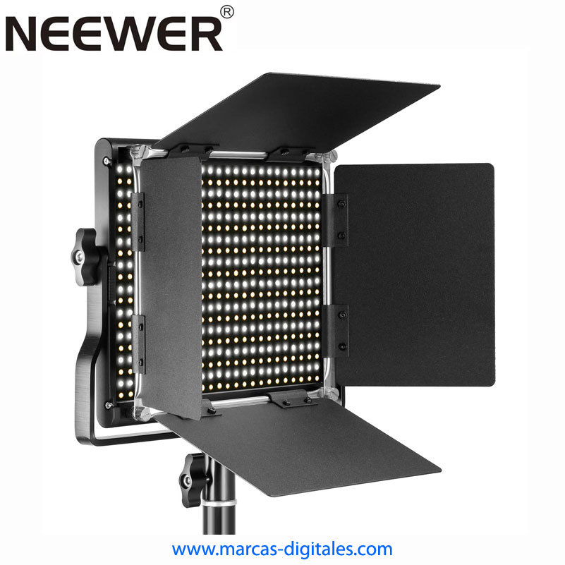 Neewer Panel de 660 Leds Bi-Color 3200/5600K CRI 96+ | Marcas-Digitales
