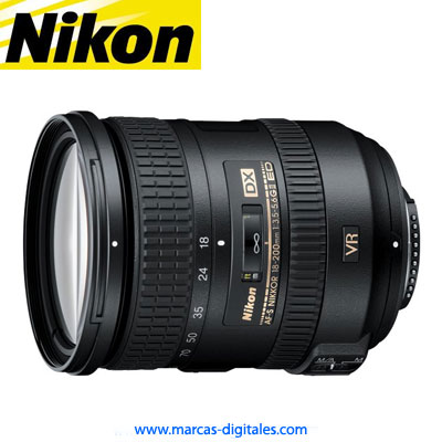 Lente Nikon 18-200mm F3.5-5.6G VR II ED DX AF-S