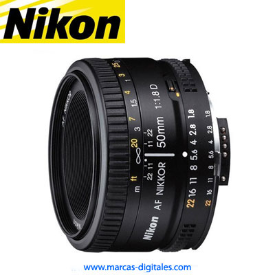 Lente Nikon 50mm F1.8D FX AF