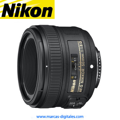 Lente Nikon 50mm F1.8G FX AF-S