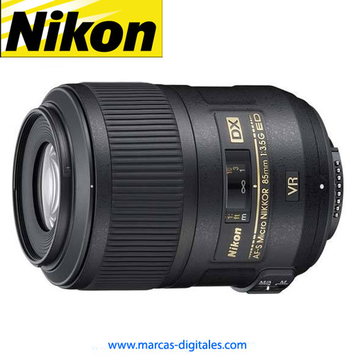 Lente Nikon Micro Nikkor 85mm F3.5G ED VR AF-S