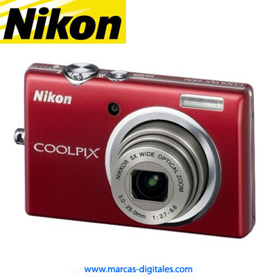 Nikon  on Nikon Coolpix S570 Color Rojo