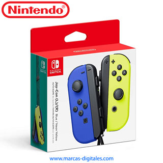 Nintendo Switch Set de Controles (L/R) Joy-Con Azul/Amarillo
