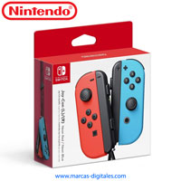 Nintendo Switch Set de Controles (L/R) Joy-Con Neon Rojo/Azul