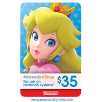 Nintendo Switch eShop 35 USD Gift Card (Digital Code)