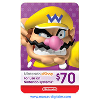 Balance Tienda Nintendo Switch eShop 70 USD (Codigo Digital)