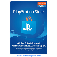 Balance Sony PlayStation PS4 PSN Store 20 USD (Codigo Digital)
