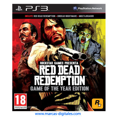 PS3 Red Dead Redemption Edicion Juego del Año