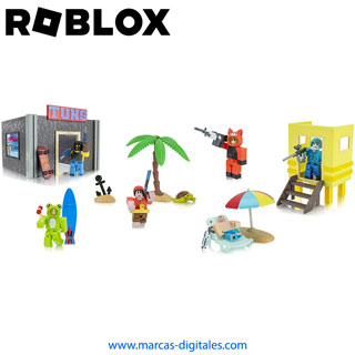 Roblox Action Collection - Arsenal: Operation Beach Day Playset