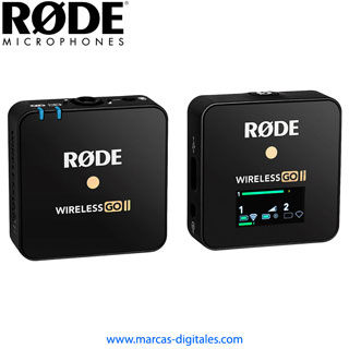 Rode Wireless Go II Sistema de Microfono Inalambrico 2.4 GHz