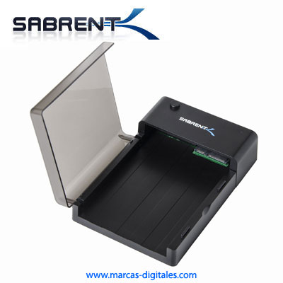 Sabrent EC-DFLT Caja Enclosure para Discos SATA de 2.5 y 3.5 USB