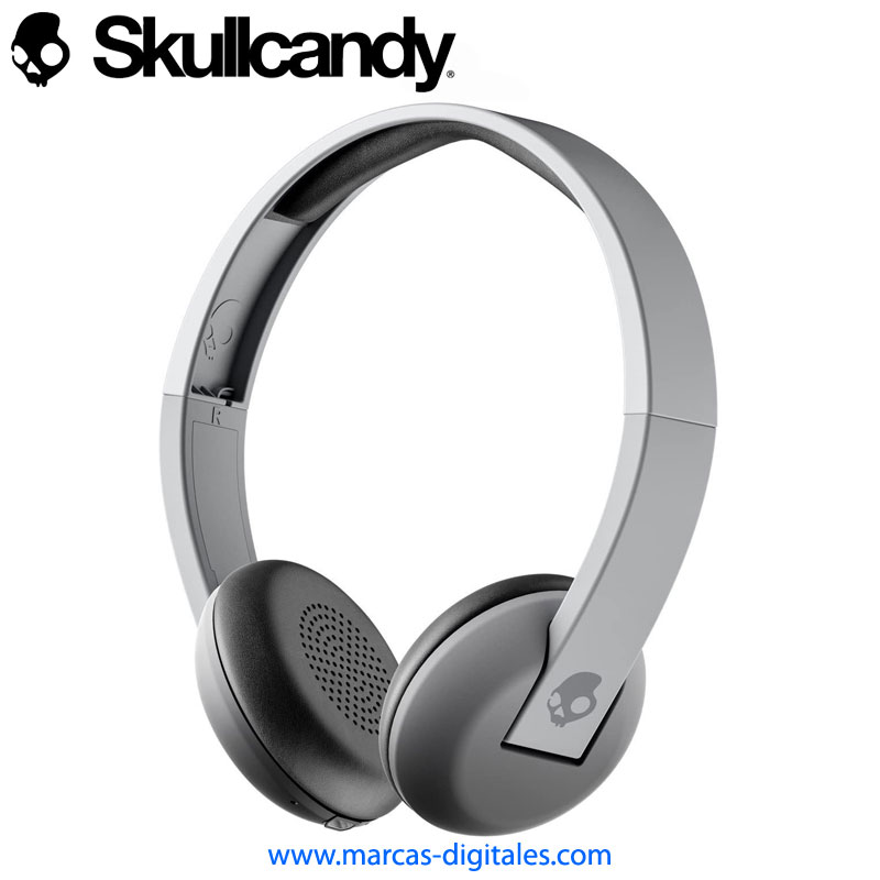 Skullcandy UpRoar Wireless Bluetooth Headphones Gray