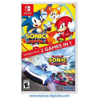 Sonic Mania and Team Sonic Racing Combo for Nintendo Switch