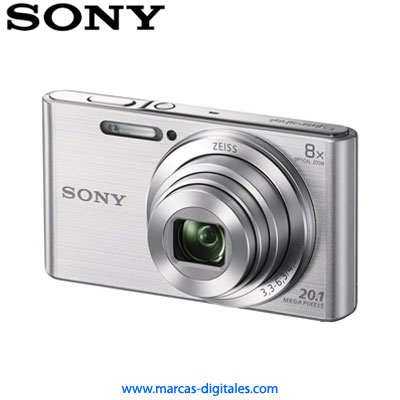 Sony Cybershot W830 20MP 8x Zoom Color Plata