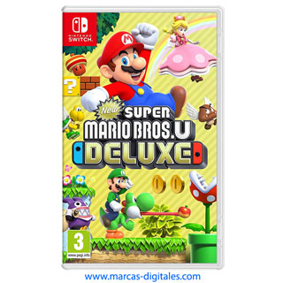 Super Mario Bros U Deluxe para Nintendo Switch