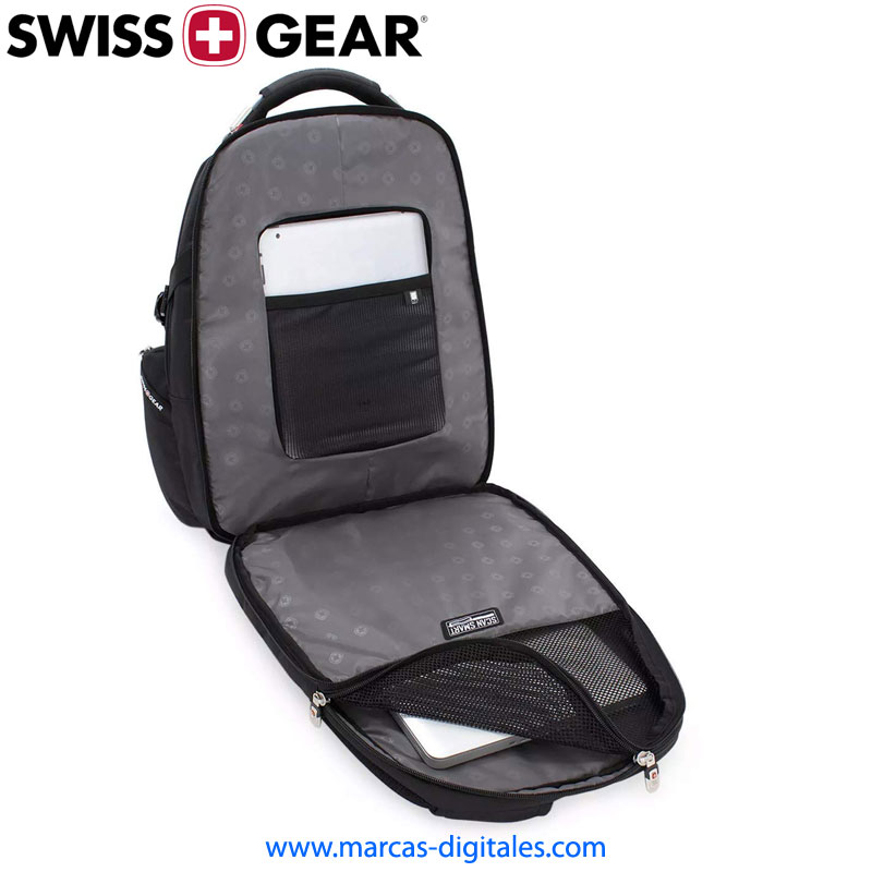 Swiss Gear Scan Smart Laptop Backpack SA6752 Black 15 inches