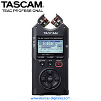 Tascam DR-40X Grabadora de Audio de 4 Pistas y Audio USB
