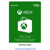 Microsoft Xbox Store 100 USD Gift Card (Digital Code)