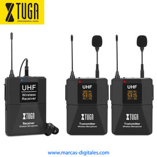 Xtuga X-CM8 2-Person Wireless Microphone System
