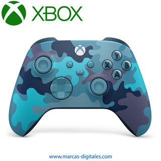 Xbox Core Control Inalambrico Color Azul Mineral Camo
