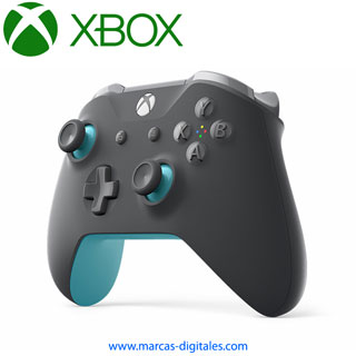 Xbox One Control Inalambrico Color Gris/Azul