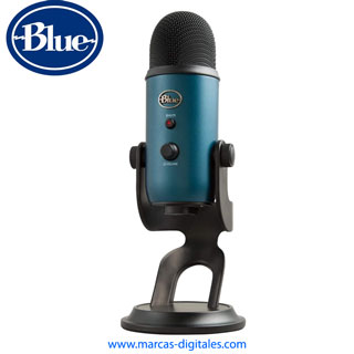 Blue Yeti USB Studio Microphone Blackout Teal