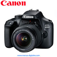 Canon Digital Rebel T100 4000D con Lente 18-55mm III Kit