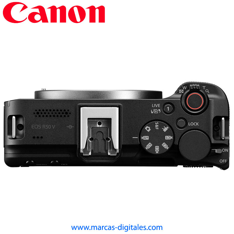 Canon EOS R50 V con Lente 14-30mm STM IS Camara Mirrorless