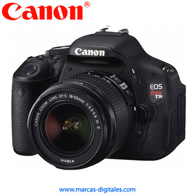 Canon Digital Rebel T3i 600D con Lente 18-55mm IS Kit