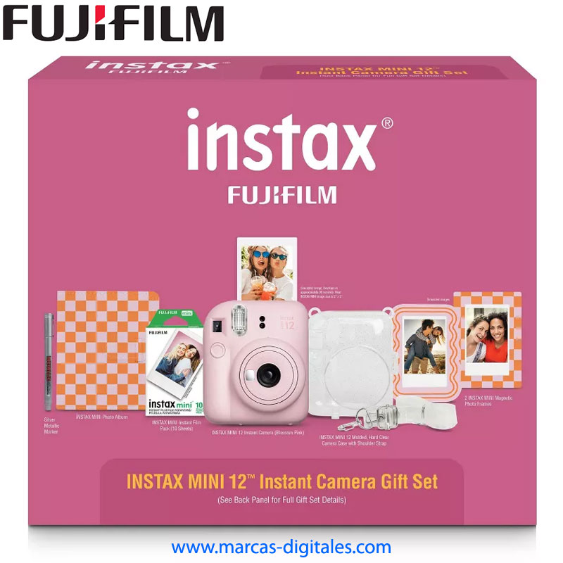 Fujifilm Instax Mini 12 - Cámara instantánea, Morado Lila : :  Electrónicos