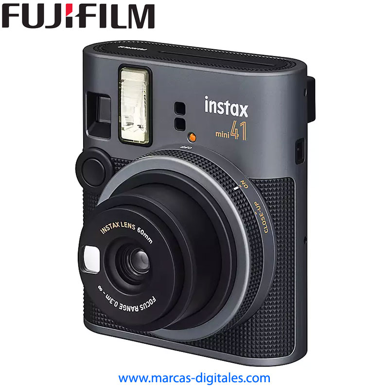Fujifilm Instax Mini 41 Color Negro/Gris Camara Instantanea