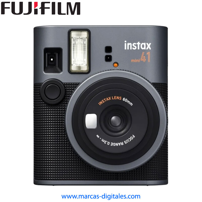 Fujifilm Instax Mini 41 Color Negro/Gris Camara Instantanea