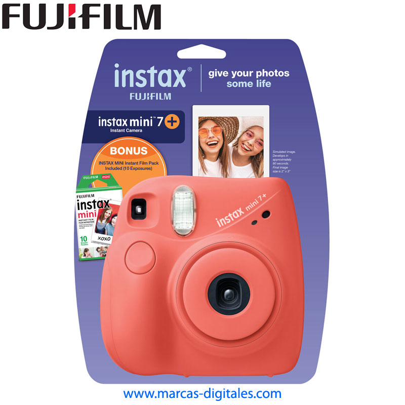 Fujifilm Instax Mini 70 62 X 46mm Rojo Cámara Instantánea Impresión con  Ofertas en Carrefour