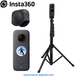 Insta360 One X2 5.7K and 18MP 360 Camcorder with Dual Lens Combo