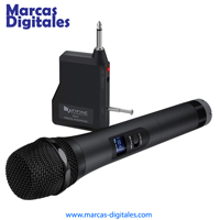MDG Microfono de Mano Inalambrico UHF Conector 1/4